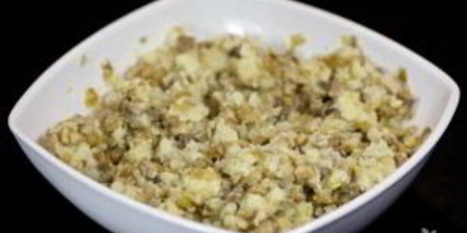 Рецепт вареников с жареными грибами