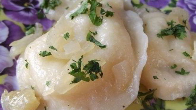 Рецепт Заварное тесто для вареников с картошкой