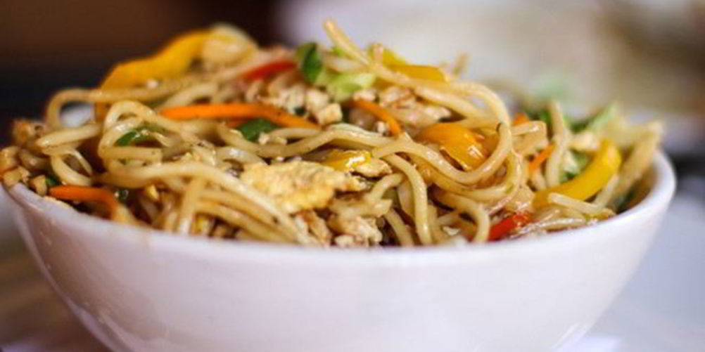 Как приготовить вок лапша с курицей