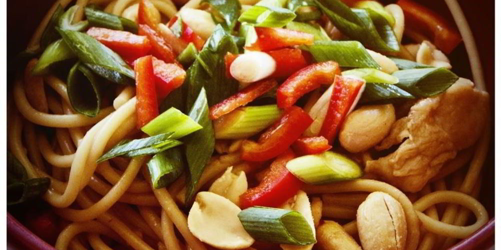 Рецепт лапша удон с курицей