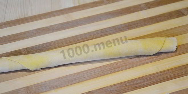 Рецепт яичная лапша домашняя