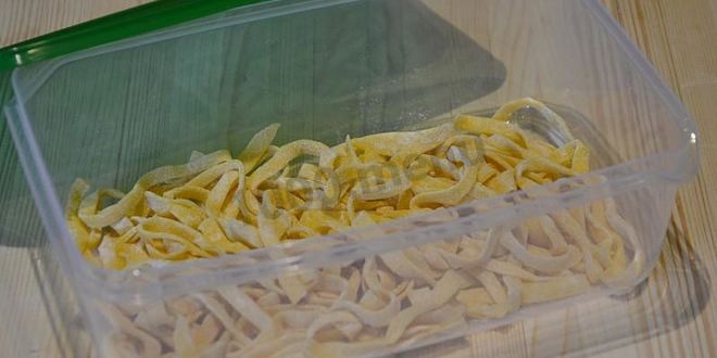 Рецепт яичная лапша домашняя