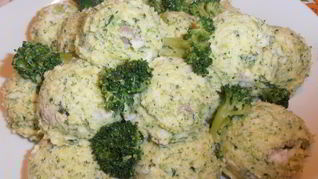 Рецепт Запеченные ньокки из манной крупы с брокколи и сибасом