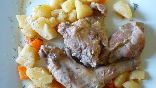 Рецепт Жаркое из кролика