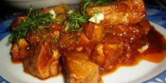 Рецепт жаркое из свинины