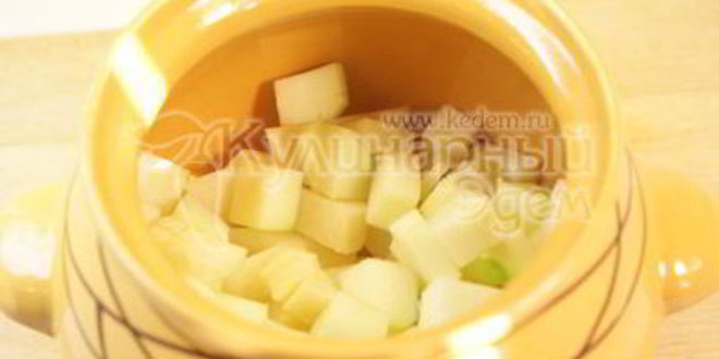 Рецепт жаркое в горшочке