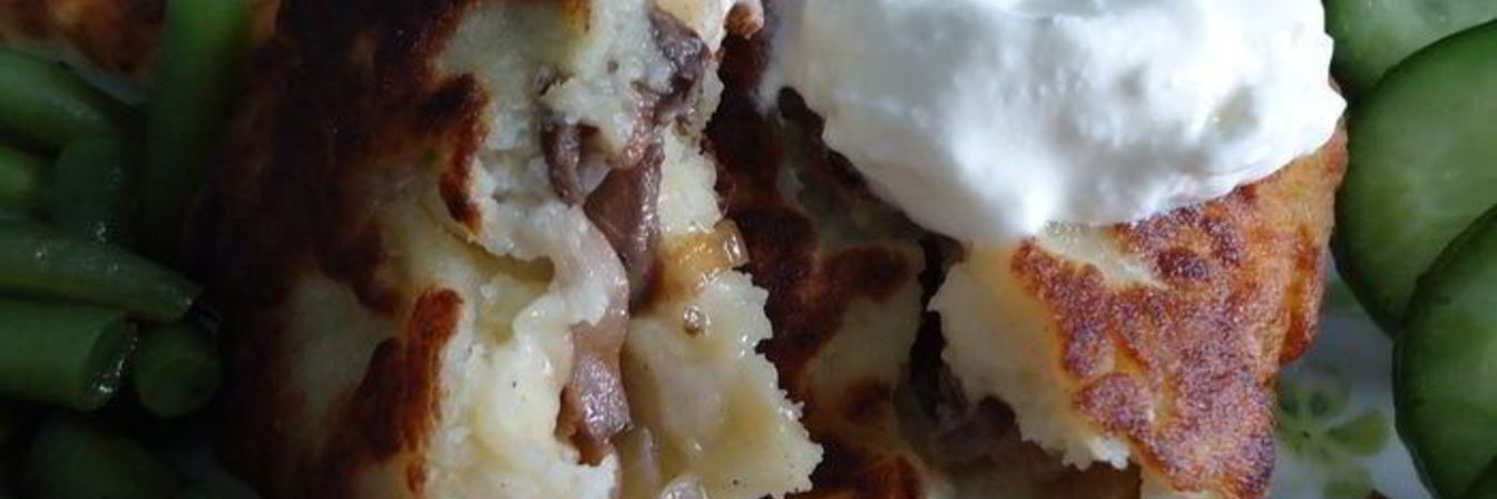 Рецепт Картофельные зразы с грибами