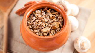 Рецепт Гречка с грибами