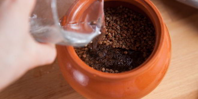 Рецепт гречка с грибами