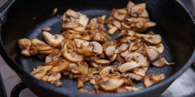 Рецепт гречка с грибами