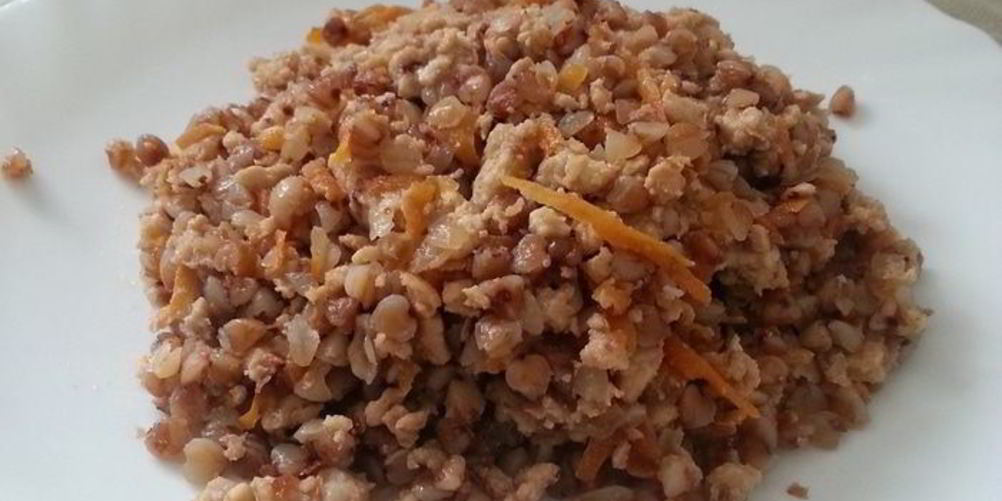 Как приготовить гречка с мясом