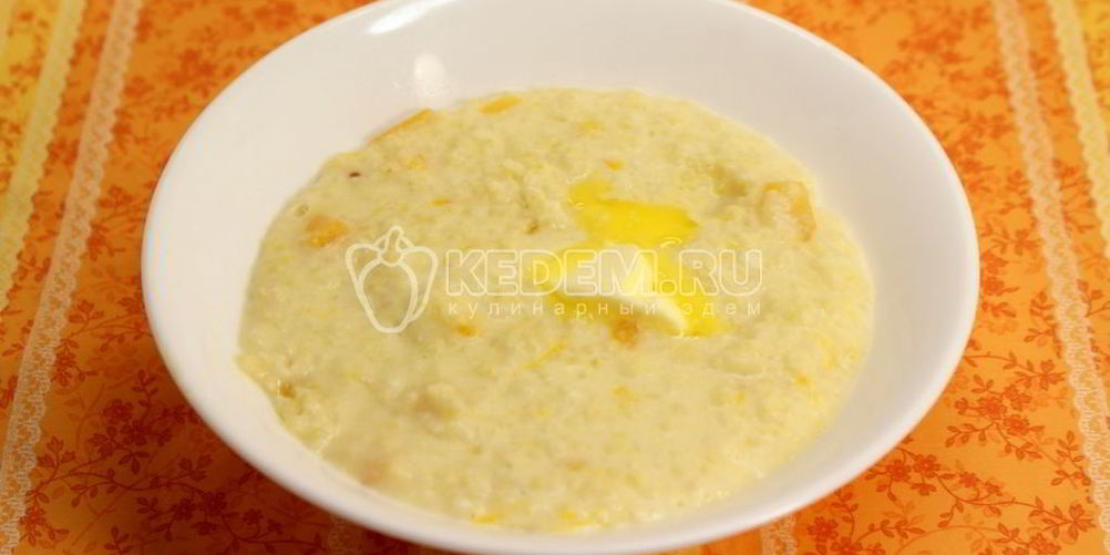Как приготовить пшенная каша с тыквой