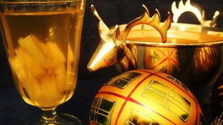 Рецепт Алкогольный коктейль с ананасами и шампанским