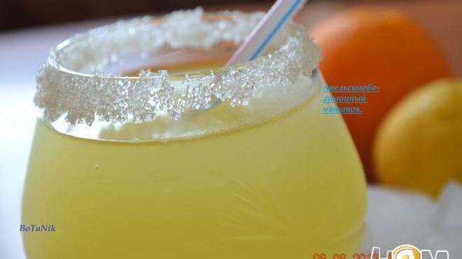 Рецепт Апельсиново-лимонный напиток