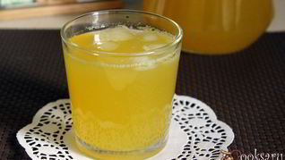 Рецепт Апельсиновый напиток с зеленым чаем