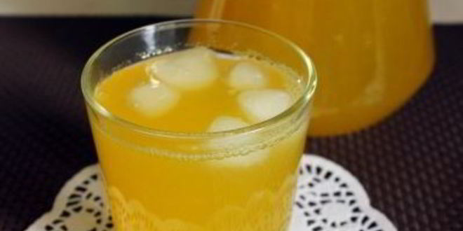 Рецепт апельсиновый напиток с зеленым чаем