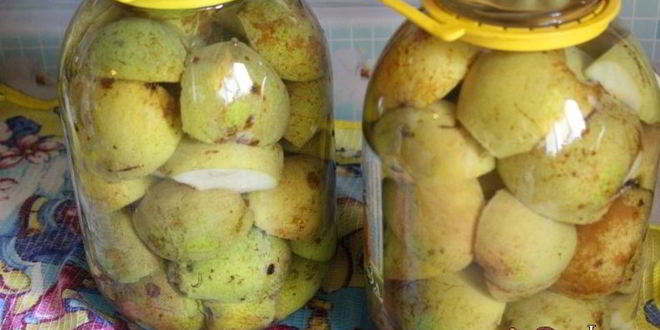 Рецепт ароматные груши в сиропе на зиму