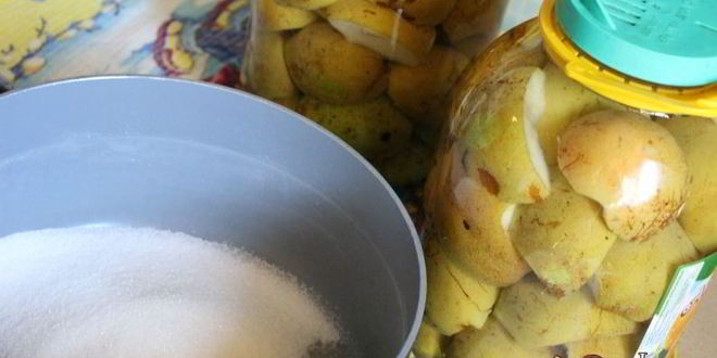 Рецепт ароматные груши в сиропе на зиму