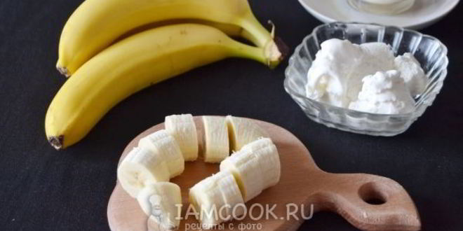 Рецепт банановый коктейль в блендере