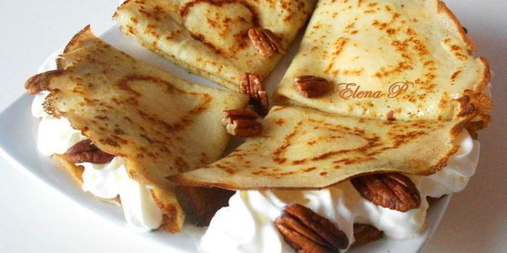 Рецепт блинчики с кленовым сиропом