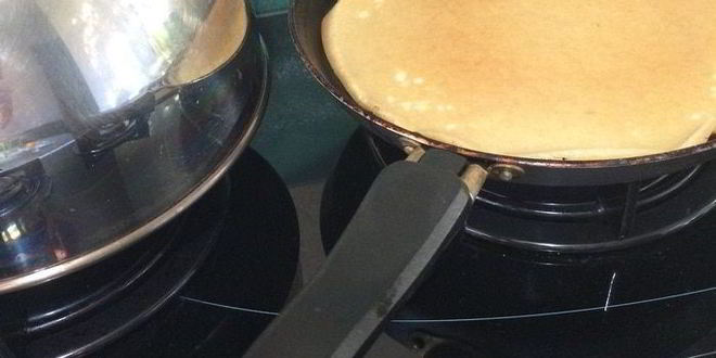 Рецепт блинчики в ванильно-цитрусовом сиропе