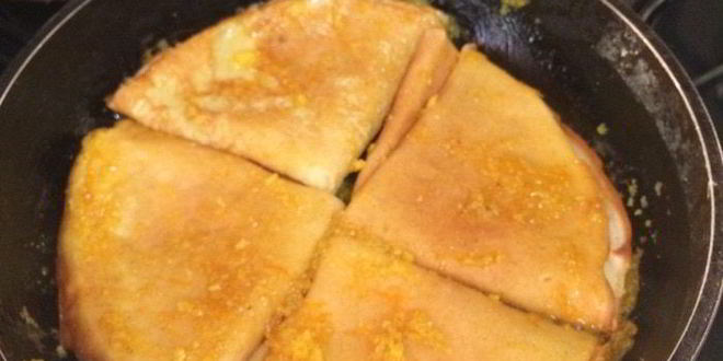 Рецепт блинчики в ванильно-цитрусовом сиропе