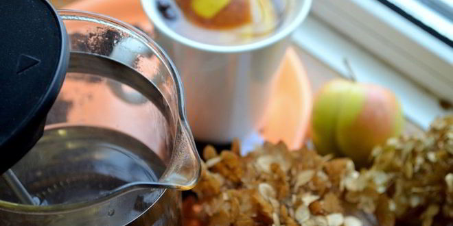 Рецепт чайный напиток с айвой и корицей