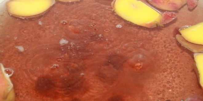 Рецепт чайный напиток с нектаринами и клубникой