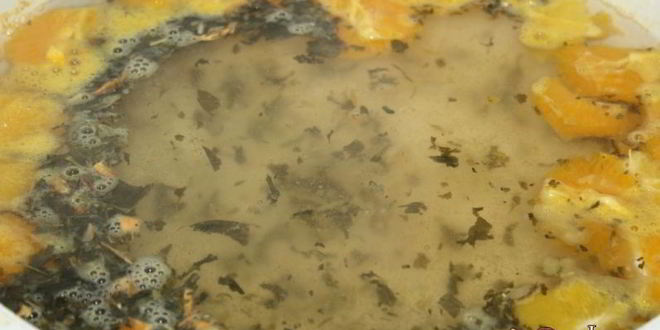 Рецепт чайный напиток с цитрусовыми круглогодичный