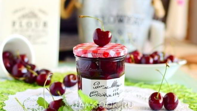 Рецепт Черешня в сиропе на зиму