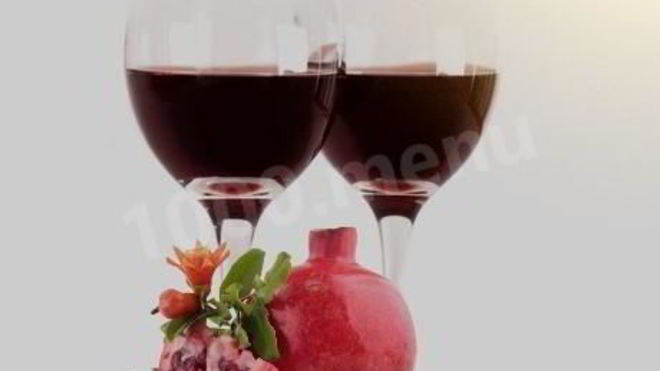 Рецепт Домашнее гранатовое вино из граната