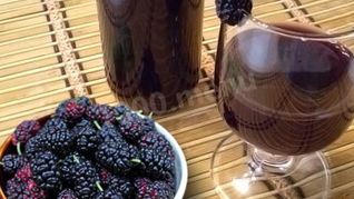 Рецепт Домашнее вино из шелковицы