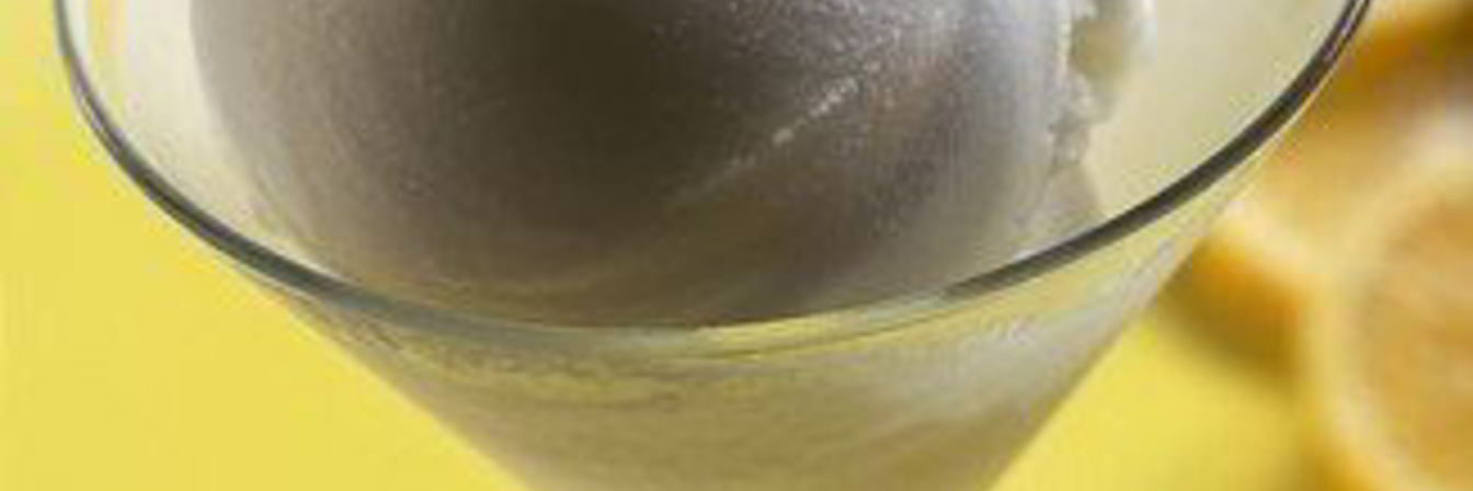 Рецепт Дыневый шербет с шампанским и лимонным сиропом