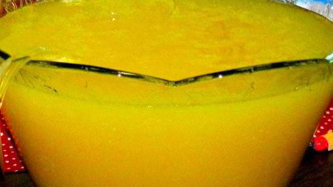 Рецепт Гавайский пунш с шампанским