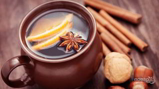 Рецепт Глинтвейн с апельсином