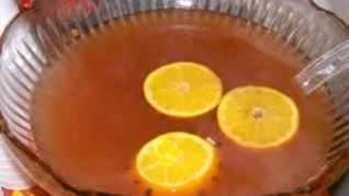 Рецепт Горячий и пряный осенний пунш