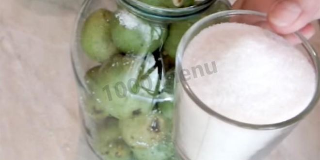 Рецепт груши консервированные целиком в сиропе на зиму