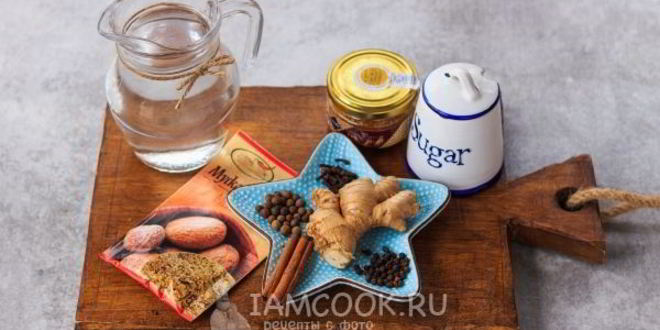 Рецепт имбирный сироп