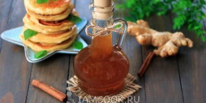 Рецепт имбирный сироп