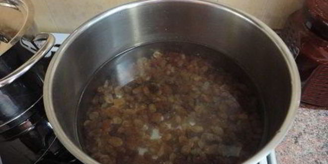 Рецепт изюмный напиток