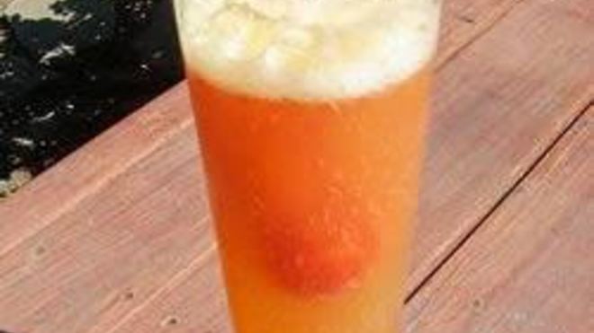 Рецепт Клубничный замороженный напиток