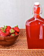 Клубника, протертая в сиропе