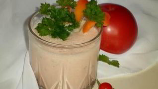 Рецепт Коктейль из овощей в блендере