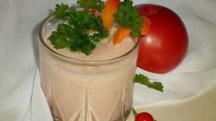 Рецепт Коктейль из овощей в блендере