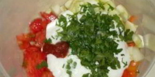 Рецепт коктейль из овощей в блендере