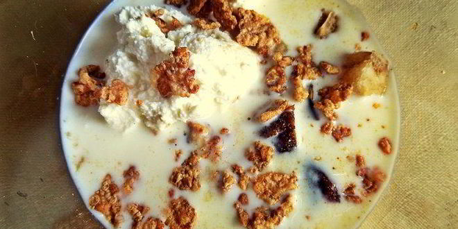 Рецепт коктейль творожный к завтраку