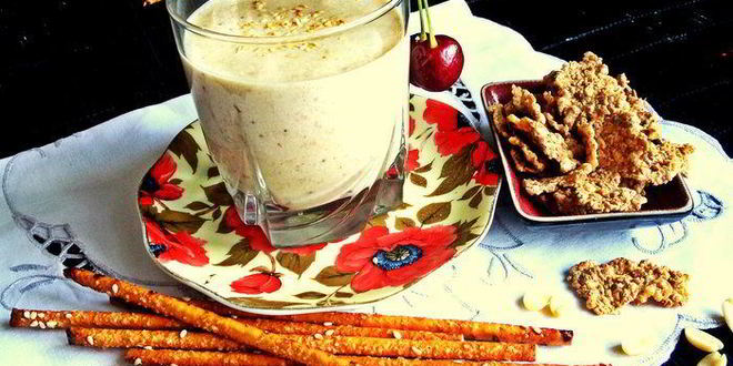 Рецепт коктейль творожный к завтраку