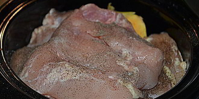 Рецепт куриные грудки в апельсиново-кленовом сиропе с акорн тыквой и сладким картофелем