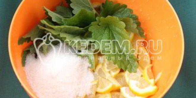 Рецепт домашний лимонад