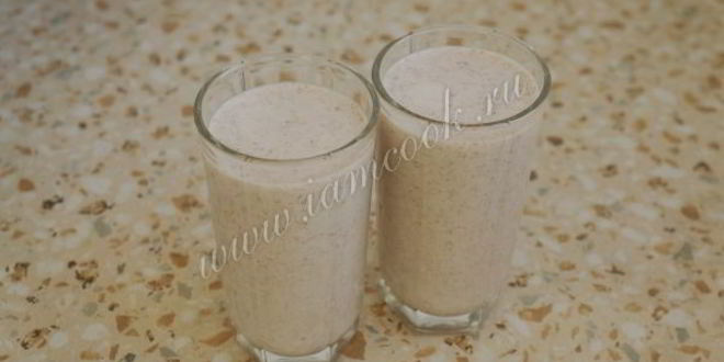 Рецепт льняной коктейль убийца голода